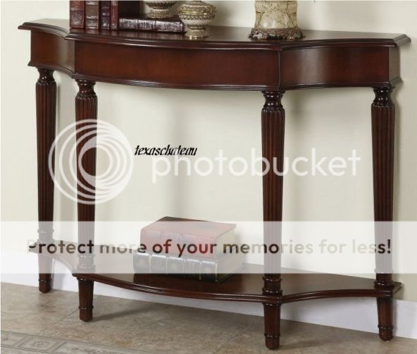 Cherry Wood Cherry Wood Entry Table